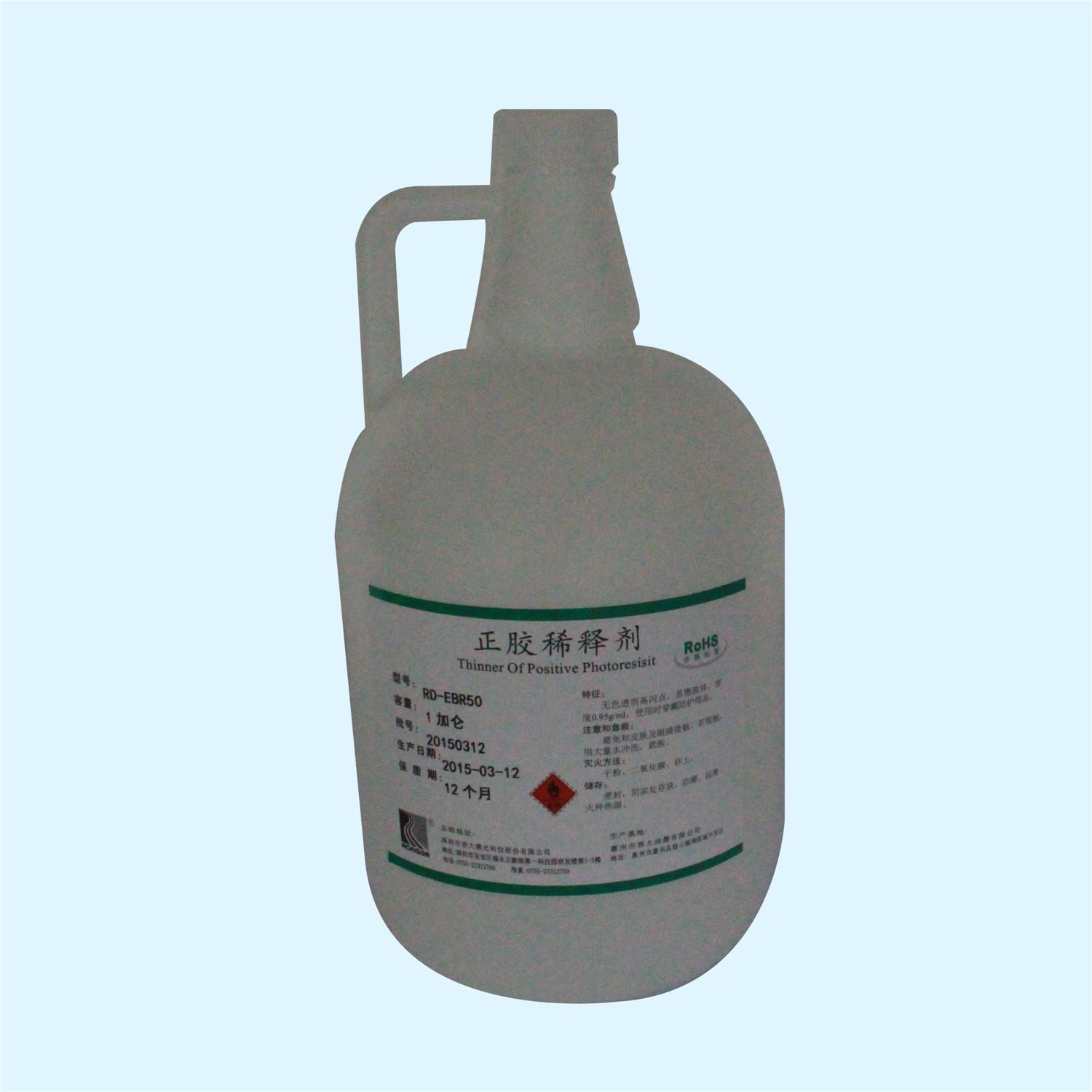 Positive photoresist for display